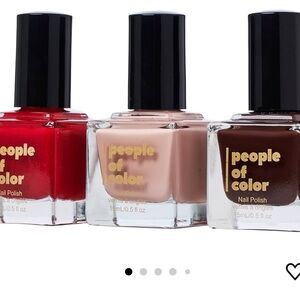 NIB People of Color nail polish gift set